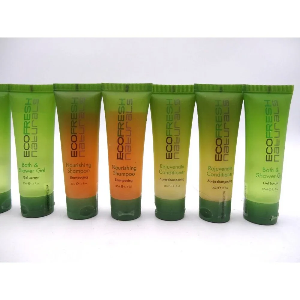 ECO Fresh Travel Size Shampoo and Conditioner 1.1 oz Travel Size LOT OF 11‎ New